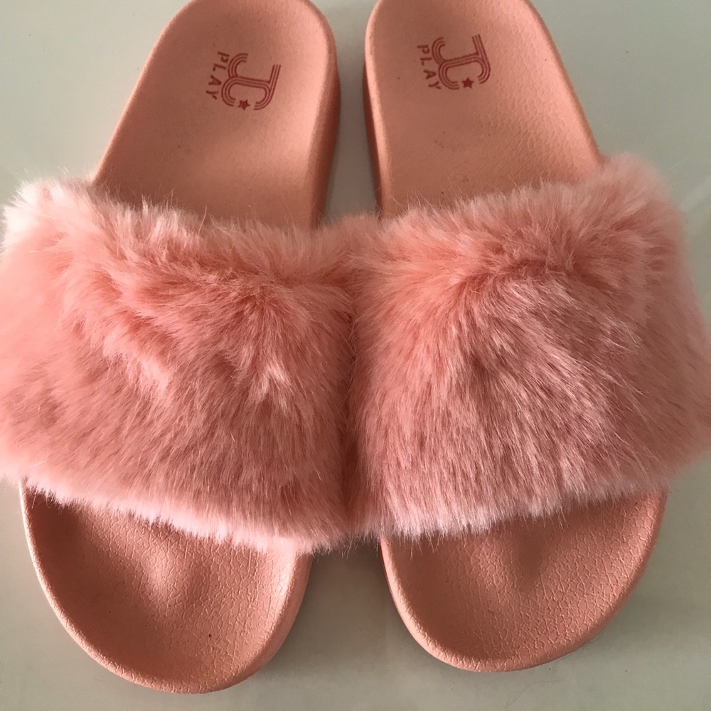 Jeffrey Campbell Furry Slides